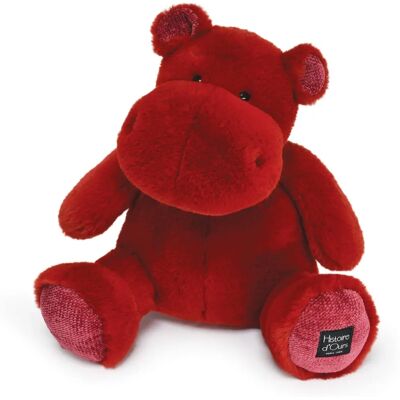 Doudou et Compagnie Hippo - Peluche 40cm - Animal en Peluche - Publicité Doudou et Compagnie Hippo - Peluche 40cm - Animal en Peluche - Publicité