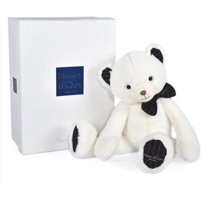Doudou et Compagnie Elfenbein Chic Bär - 40cm Plüschtier Doudou et Compagnie Elfenbein Chic Bär - 40cm Plüschtier