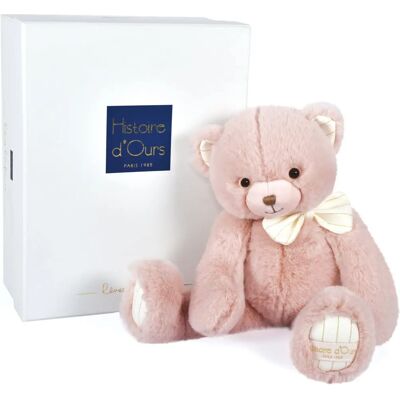 Doudou et Compagnie Roze Preppy Chic Beer - Pluche Speelgoed voor Pasgeborenen Doudou et Compagnie Roze Preppy Chic Beer - Pluche Speelgoed voor Pasgeborenen