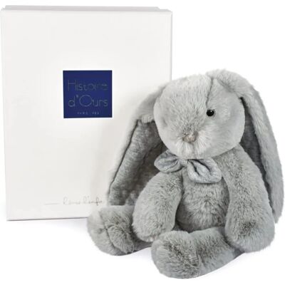 Histoire d'Ours Graue Perlen Plüschhase - Kuscheltier für Neugeborene Histoire d'Ours Graue Perlen Plüschhase - Kuscheltier für Neugeborene