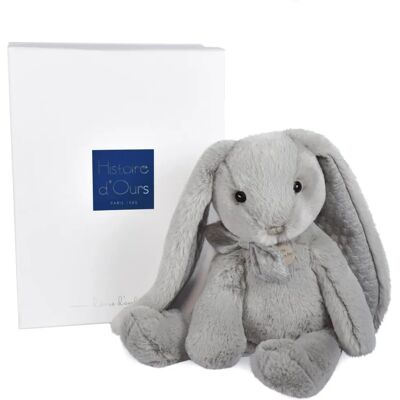 Doudou et Compagnie Preppy Chic Lapin - Peluche - 40 cm - Publicité Doudou et Compagnie Preppy Chic Lapin - Peluche - 40 cm - Publicité