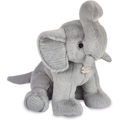 Histoire D'ours - Éléphant en peluche gris 45 cm - Publicité Histoire D'ours - Éléphant en peluche gris 45 cm - Publicité