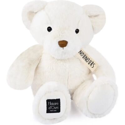 Histoire d'Ours Weißer Plüsch Teddybär 28cm Histoire d'Ours Weißer Plüsch Teddybär 28cm