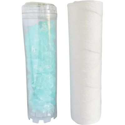 AQUAWATER Modelo 105010 - Kit de Filtros de Agua - 2 Cartuchos AQUAWATER Modelo 105010 - Kit de Filtros de Agua - 2 Cartuchos