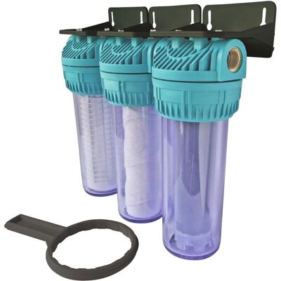 Station de traitement d'eau de pluie Aquarain - Système compact et complet - Publicité Station de traitement d'eau de pluie Aquarain - Système compact et complet - Publicité