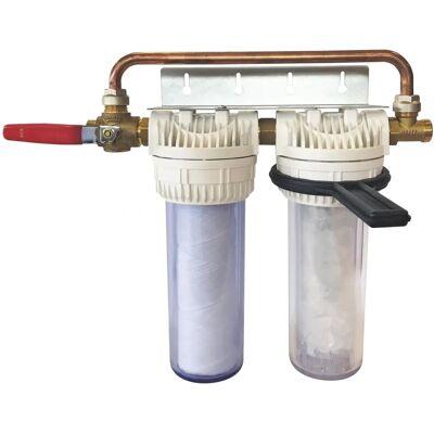 AQUAWATER Modello 104966 - Sistema a doppio filtro AQUAWATER Modello 104966 - Sistema a doppio filtro