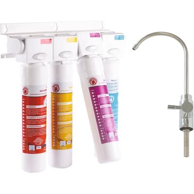 Aquawater 106121 Filtre à eau - Système d’eau purifiée instantanée - Publicité Aquawater 106121 Filtre à eau - Système d’eau purifiée instantanée - Publicité