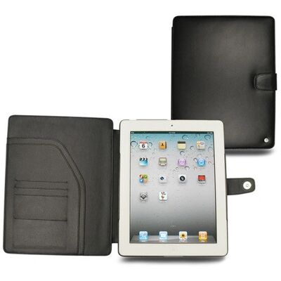 Custodia in pelle Noreve 9103 per iPad - Chiusura magnetica - Nero - Cover per tablet Custodia in pelle Noreve 9103 per iPad - Chiusura magnetica - Nero - Cover per tablet