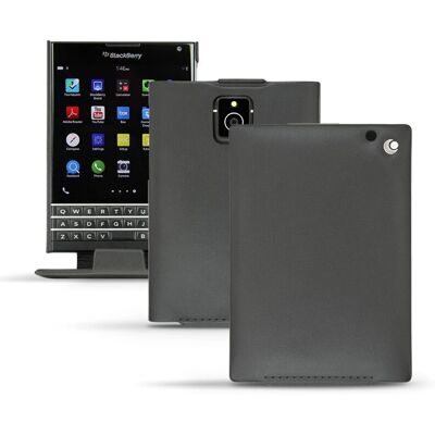 Noreve Blackberry Passport Ledertasche - Elegantes Design Noreve Blackberry Passport Ledertasche - Elegantes Design
