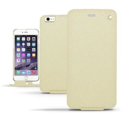 Coque en cuir ivoire Noreve pour iPhone 6 - Publicité Coque en cuir ivoire Noreve pour iPhone 6 - Publicité