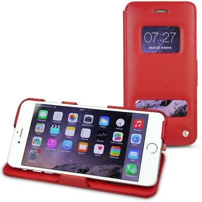 Coque en Cuir Noreve pour iPhone 6 Plus Rouge - Accessoire Mobile Coque en Cuir Noreve pour iPhone 6 Plus Rouge - Accessoire Mobile