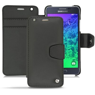 Custodia in Pelle Nappa Noreve - Nero - Custodia per Telefono Custodia in Pelle Nappa Noreve - Nero - Custodia per Telefono