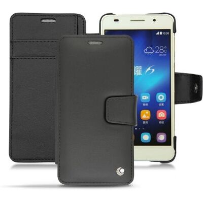 Coque en cuir Noreve Huawei Honor 6 - Noir Coque en cuir Noreve Huawei Honor 6 - Noir