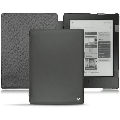 Custodia in Pelle Noreve Kobo Aura H2O - Nero Custodia in Pelle Noreve Kobo Aura H2O - Nero