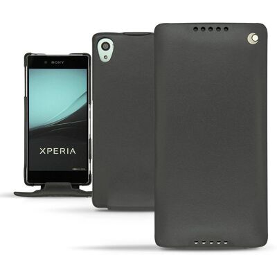 Noreve Coque en Cuir pour Sony Xperia Z3+ - Noir Noreve Coque en Cuir pour Sony Xperia Z3+ - Noir