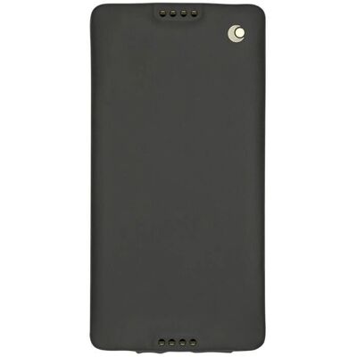 Étui en cuir Perpétuelle Noreve - Housse de téléphone - Publicité Étui en cuir Perpétuelle Noreve - Housse de téléphone - Publicité