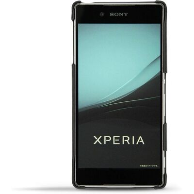 Noreve Sony Xperia Z3+ - Coque en Cuir - Noir - Étui Noreve Sony Xperia Z3+ - Coque en Cuir - Noir - Étui