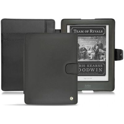 Custodia in pelle nera Noreve per Kobo Glo HD - 6" Custodia in pelle nera Noreve per Kobo Glo HD - 6"
