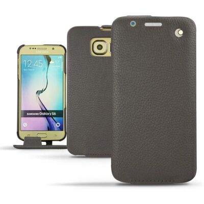 Noreve Galaxy S6 Lederhülle - Anthrazit - Handyhülle Noreve Galaxy S6 Lederhülle - Anthrazit - Handyhülle