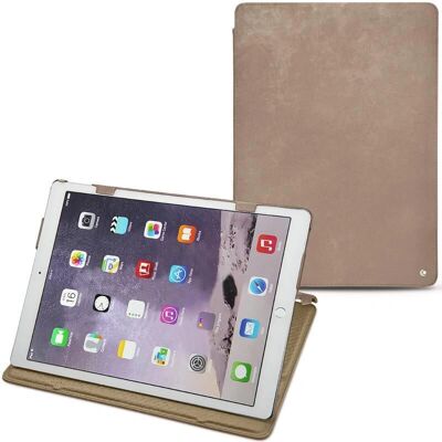 Housse en cuir Noreve iPad Pro 12" Taupe vintage - Publicité Housse en cuir Noreve iPad Pro 12" Taupe vintage - Publicité