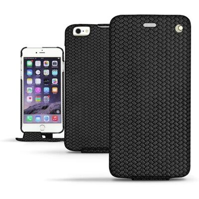 Noreve Schwarzes Leder iPhone 6S Plus Horizon Abaca Hülle - Handy Zubehör Noreve Schwarzes Leder iPhone 6S Plus Horizon Abaca Hülle - Handy Zubehör
