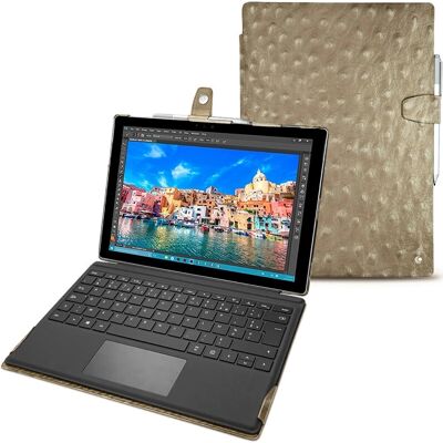 Noreve Leder Tablet Hülle für Microsoft Surface Pro 4 - Sand Noreve Leder Tablet Hülle für Microsoft Surface Pro 4 - Sand