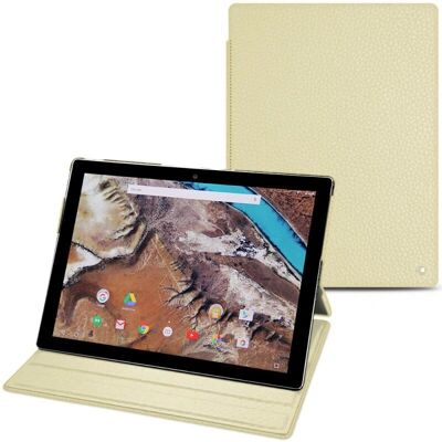 Noreve Elfenbein Leder Google Pixel C Tablet Hülle - Premium Noreve Elfenbein Leder Google Pixel C Tablet Hülle - Premium