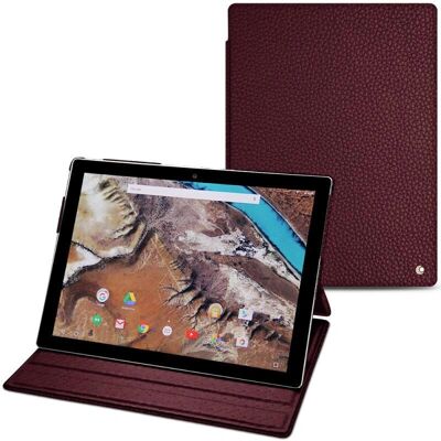 Noreve Modèle 96201T35/F Étui en Cuir pour Tablette - Bordeaux - Publicité Noreve Modèle 96201T35/F Étui en Cuir pour Tablette - Bordeaux - Publicité