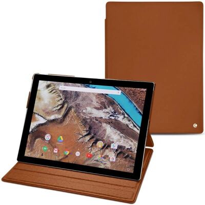 Noreve Braune Leder-Folio für Google Pixel C - Tablet-Hülle Noreve Braune Leder-Folio für Google Pixel C - Tablet-Hülle
