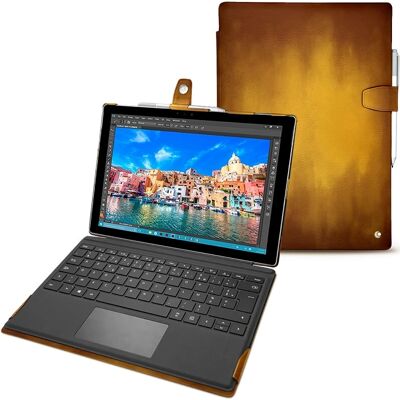 Noreve Leder-Folio für Microsoft Surface Pro 4 - Gold - Tablet Hülle Noreve Leder-Folio für Microsoft Surface Pro 4 - Gold - Tablet Hülle