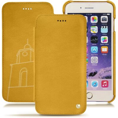 Housse en cuir Noreve pour Samsung Galaxy S7 Edge - Jaune - Publicité Housse en cuir Noreve pour Samsung Galaxy S7 Edge - Jaune - Publicité