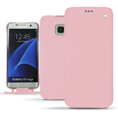 Noreve Lederhülle für Galaxy S7 Edge - Pink Noreve Lederhülle für Galaxy S7 Edge - Pink