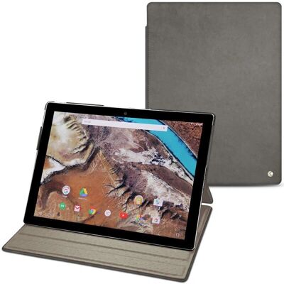 Noreve 96201T41/F housse tablette - Gris - 10,2 pouces - Cuir pleine fleur - Publicité Noreve 96201T41/F housse tablette - Gris - 10,2 pouces - Cuir pleine fleur - Publicité