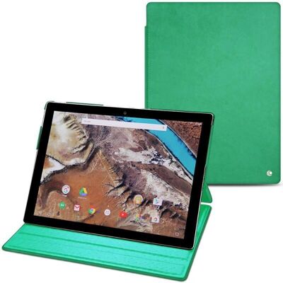Noreve - Modèle 96201T45/F - Étui en cuir pour Google Pixel C, 10.2" - Turquoise - Publicité Noreve - Modèle 96201T45/F - Étui en cuir pour Google Pixel C, 10.2" - Turquoise - Publicité