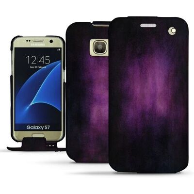 Noreve Lila Leder Galaxy S7 Hülle Noreve Lila Leder Galaxy S7 Hülle