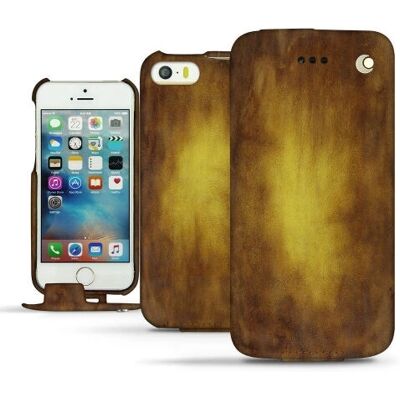 Noreve Étui en Cuir pour iPhone SE - Flip Case Noreve Étui en Cuir pour iPhone SE - Flip Case