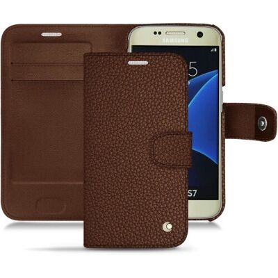 Noreve Galaxy S7 Lederhülle - Premium Schutz Noreve Galaxy S7 Lederhülle - Premium Schutz