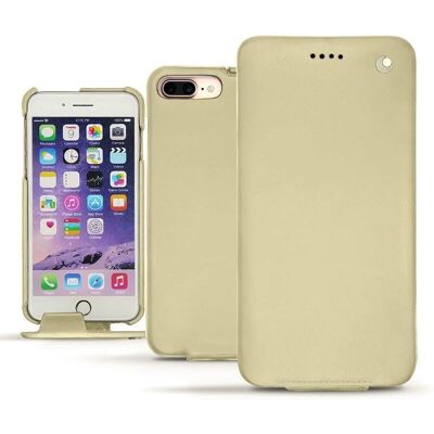 Housse en cuir Noreve pour iPhone 7 Plus - Beige Housse en cuir Noreve pour iPhone 7 Plus - Beige