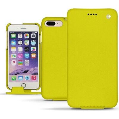 Noreve Custodia in pelle per iPhone 7 Plus Pulsion Giallo - Cover per telefono Noreve Custodia in pelle per iPhone 7 Plus Pulsion Giallo - Cover per telefono