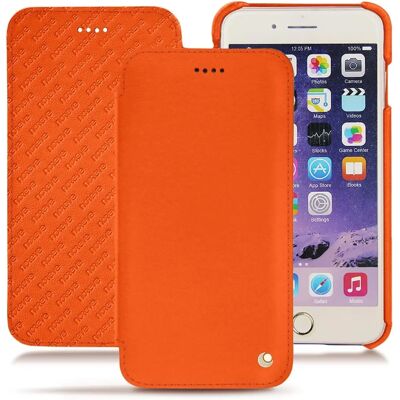 Noreve Custodia in pelle Pulsion Orange fluo per iPhone 7 Plus Noreve Custodia in pelle Pulsion Orange fluo per iPhone 7 Plus