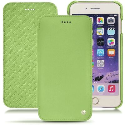 Housse en cuir Noreve pour iPhone 7 Plus Vert olive - Publicité Housse en cuir Noreve pour iPhone 7 Plus Vert olive - Publicité