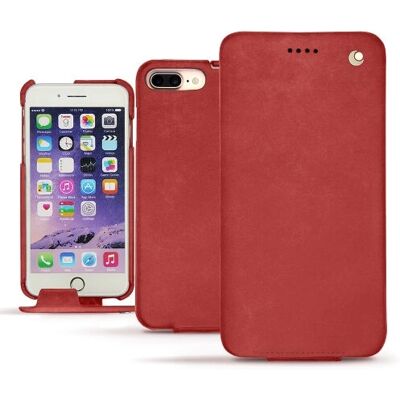 Etui portefeuille en cuir pour iPhone 7 Plus - Personnalisable - Publicité Etui portefeuille en cuir pour iPhone 7 Plus - Personnalisable - Publicité