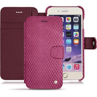 Noreve Apple iPhone 7 Plus Lederhülle Kirsch - Handyhülle Noreve Apple iPhone 7 Plus Lederhülle Kirsch - Handyhülle