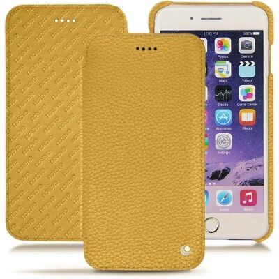 Custodia in Pelle Noreve per iPhone 7 Plus Ambition Mimosa - Giallo - Cover per Smartphone Custodia in Pelle Noreve per iPhone 7 Plus Ambition Mimosa - Giallo - Cover per Smartphone