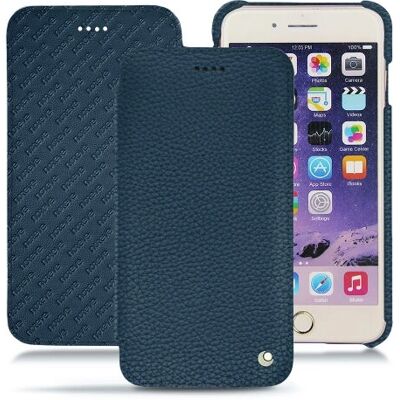 Custodia in Pelle Indigo Noreve per iPhone 7 Plus - Resistente e Elegante Custodia in Pelle Indigo Noreve per iPhone 7 Plus - Resistente e Elegante
