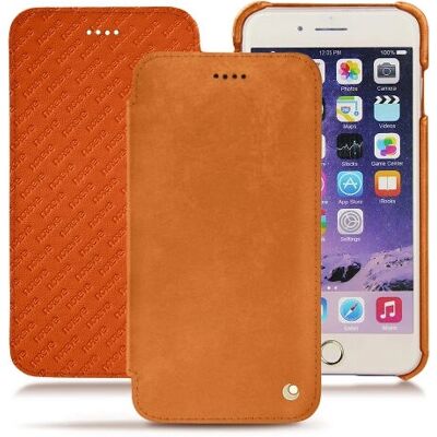 Noreve Custodia in Pelle Arancione per iPhone 7 Plus - Cover Noreve Custodia in Pelle Arancione per iPhone 7 Plus - Cover