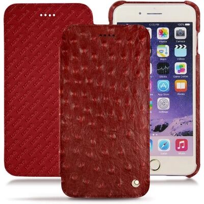 Noreve Apple iPhone 7 Plus Lederhülle Horizon Autruche ciliegia - Autruche ciliegia - Handyhülle Noreve Apple iPhone 7 Plus Lederhülle Horizon Autruche ciliegia - Autruche ciliegia - Handyhülle