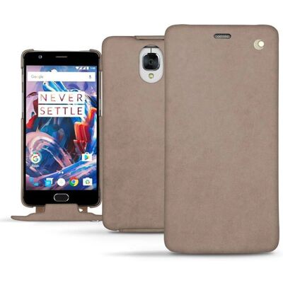 Noreve Leder Flip-Hülle für OnePlus 3 - Handyhülle Noreve Leder Flip-Hülle für OnePlus 3 - Handyhülle