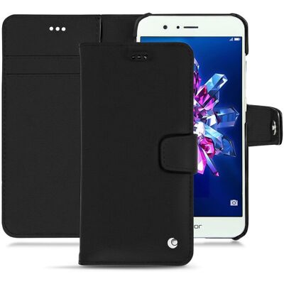 Custodia in pelle Noreve Huawei Honor 8 Pro - Nero Custodia in pelle Noreve Huawei Honor 8 Pro - Nero