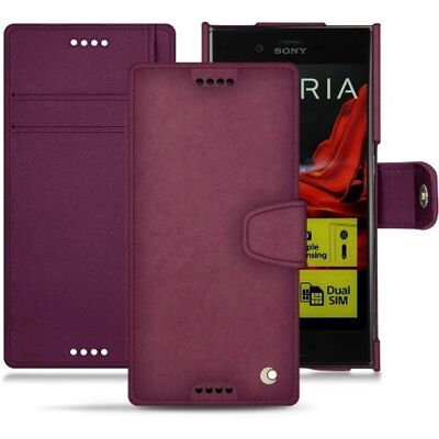 Noreve Sony Xperia XZ Lederhülle Kirsche - Handyzubehör Noreve Sony Xperia XZ Lederhülle Kirsche - Handyzubehör